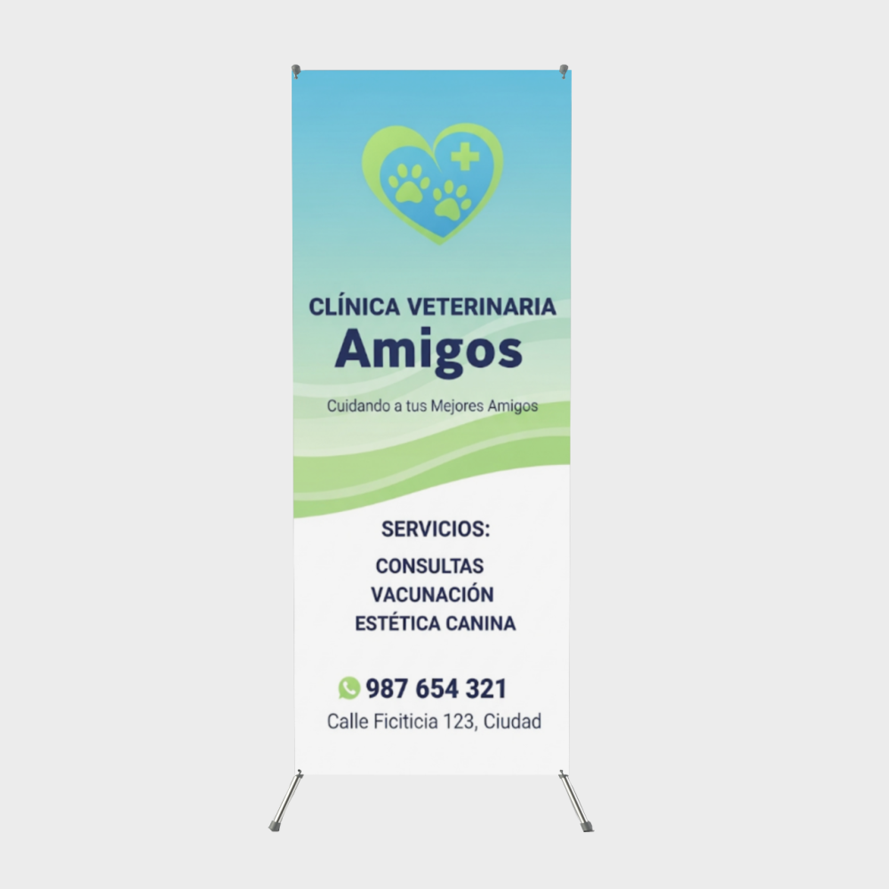 BANNER DE 60x160 EN LONA