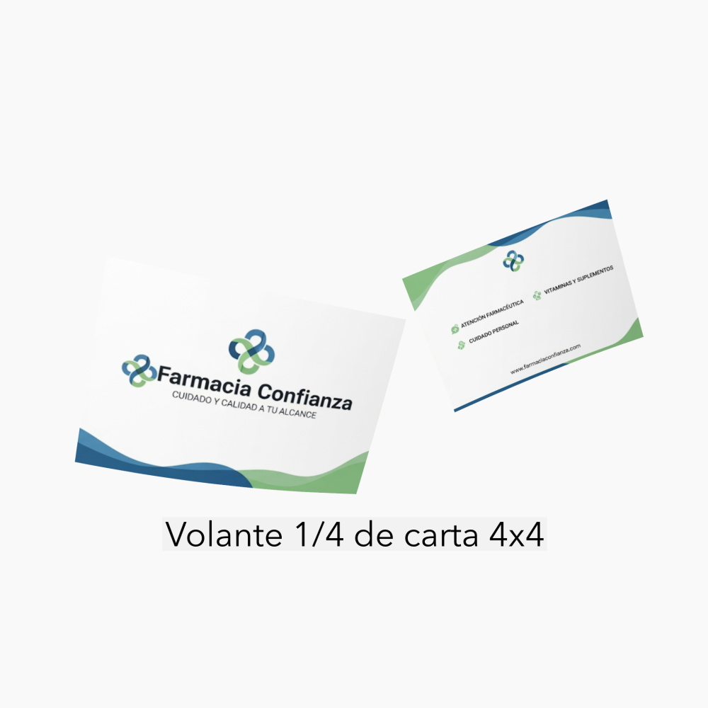 VOLANTE 1/4 DE CARTA 4X4