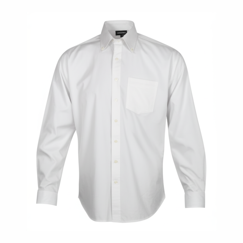 CAMISA DE GABARDINA MANGA LARGA