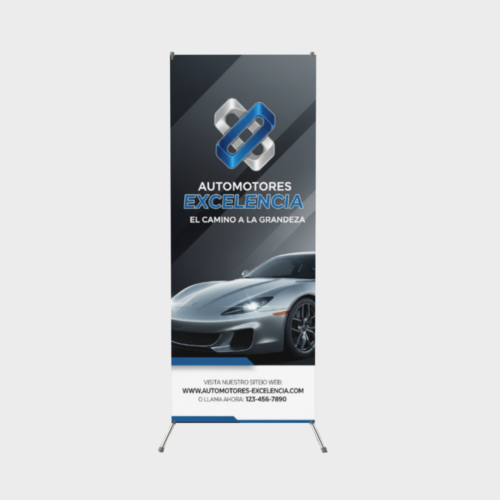 BANNER DE 60x160 EN TELA .