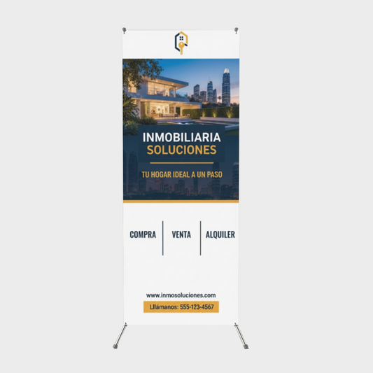 BANNER DE 80x180 EN TELA