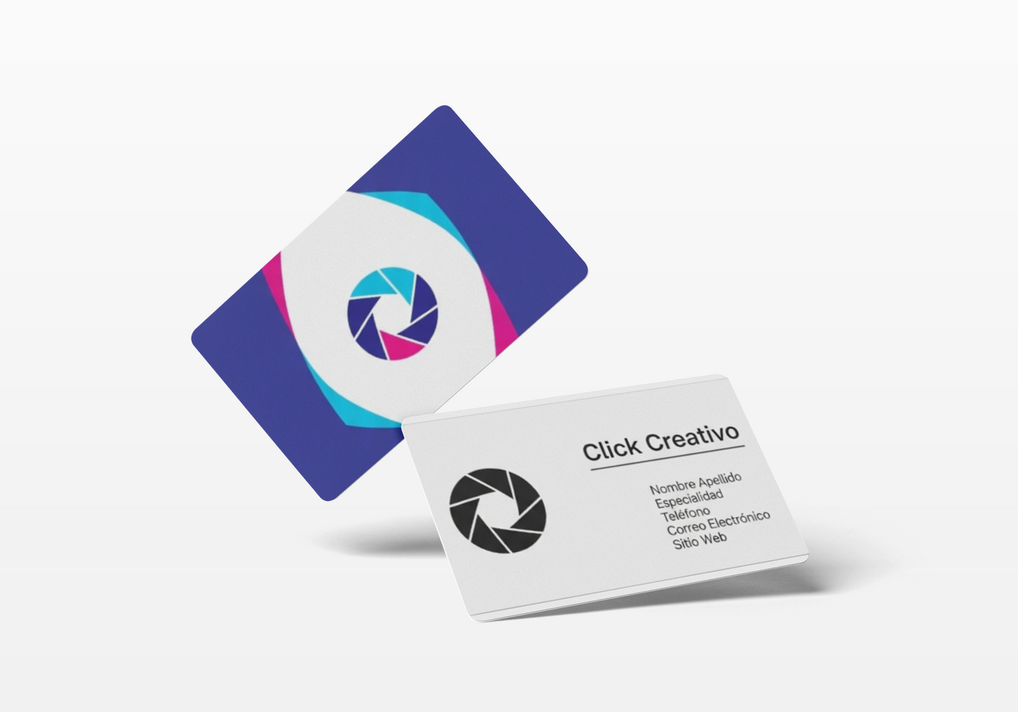 TARJETA CON BARNIZ A REGISTRO 4X1