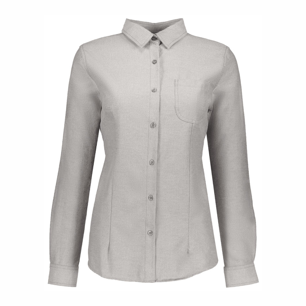 BLUSA OXFORD MANGA LARGA