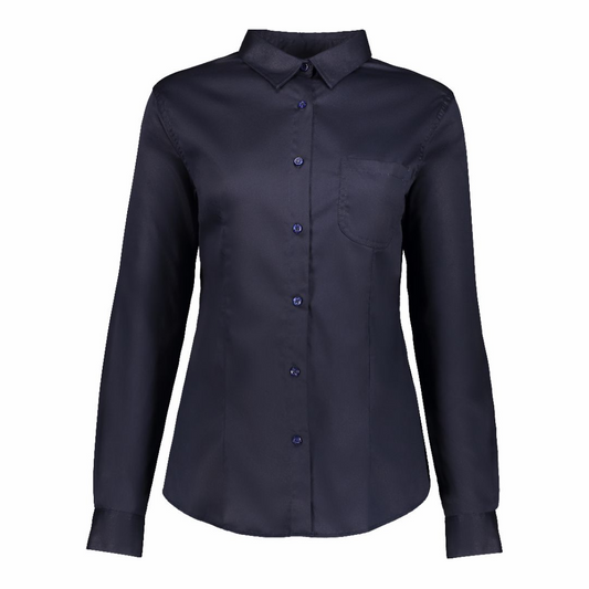 BLUSA DE GABARDINA MANGA LARGA