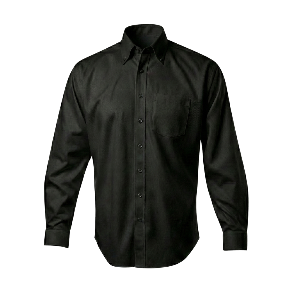 CAMISA DE GABARDINA MANGA LARGA