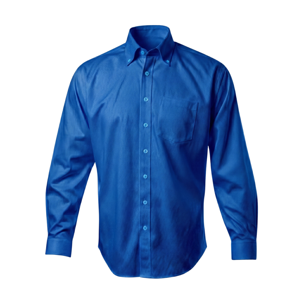 CAMISA DE GABARDINA MANGA LARGA