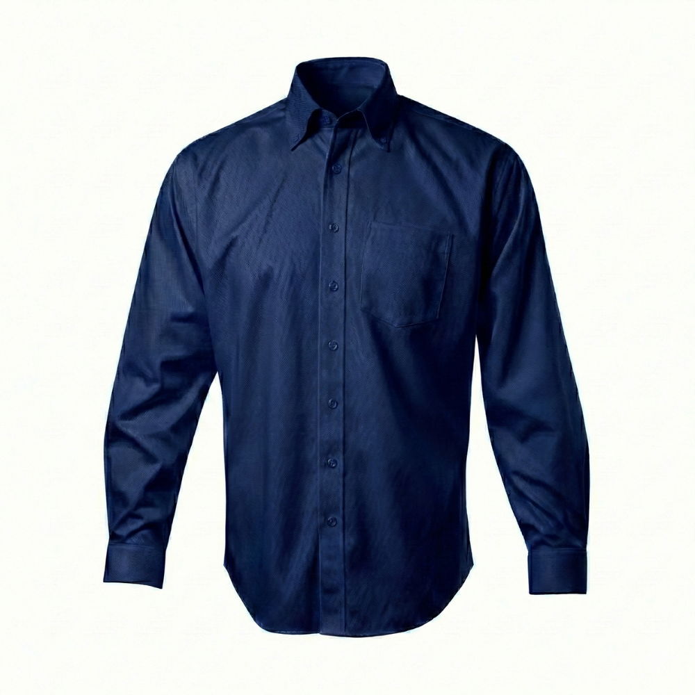 CAMISA DE GABARDINA MANGA LARGA