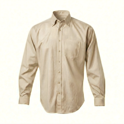 CAMISA DE GABARDINA MANGA LARGA