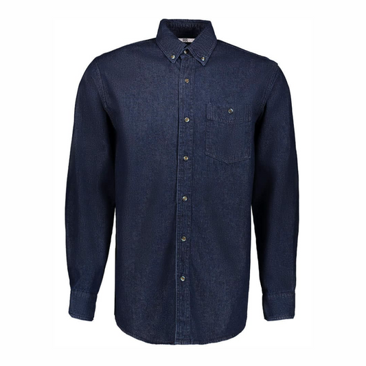 CAMISA DE MEZCLILLA MANGA LARGA