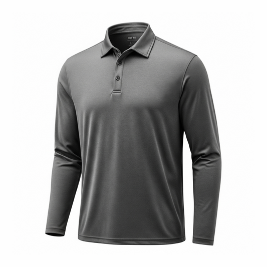 PLAYERA TIPO POLO MANGA LARGA DRY FIT