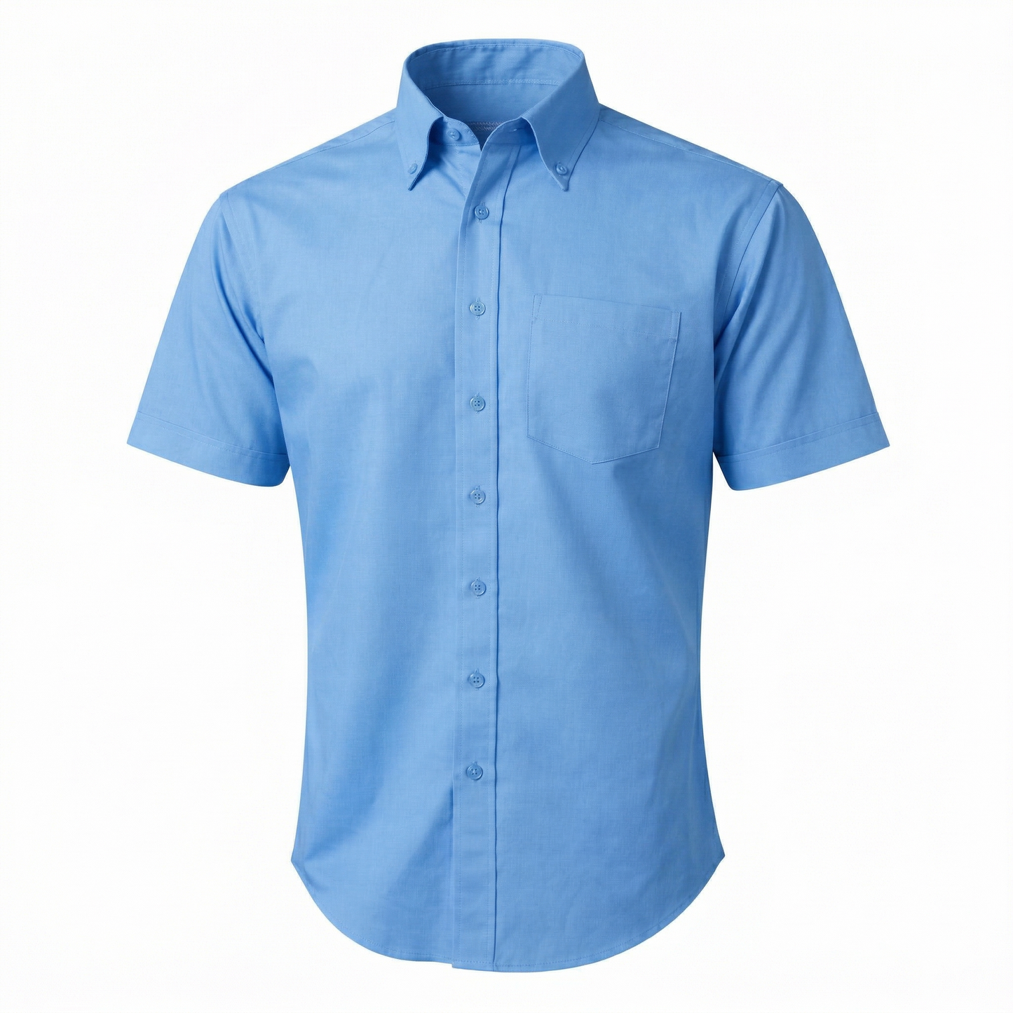 CAMISA DE GABARDINA MANGA CORTA