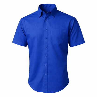 CAMISA DE GABARDINA MANGA CORTA